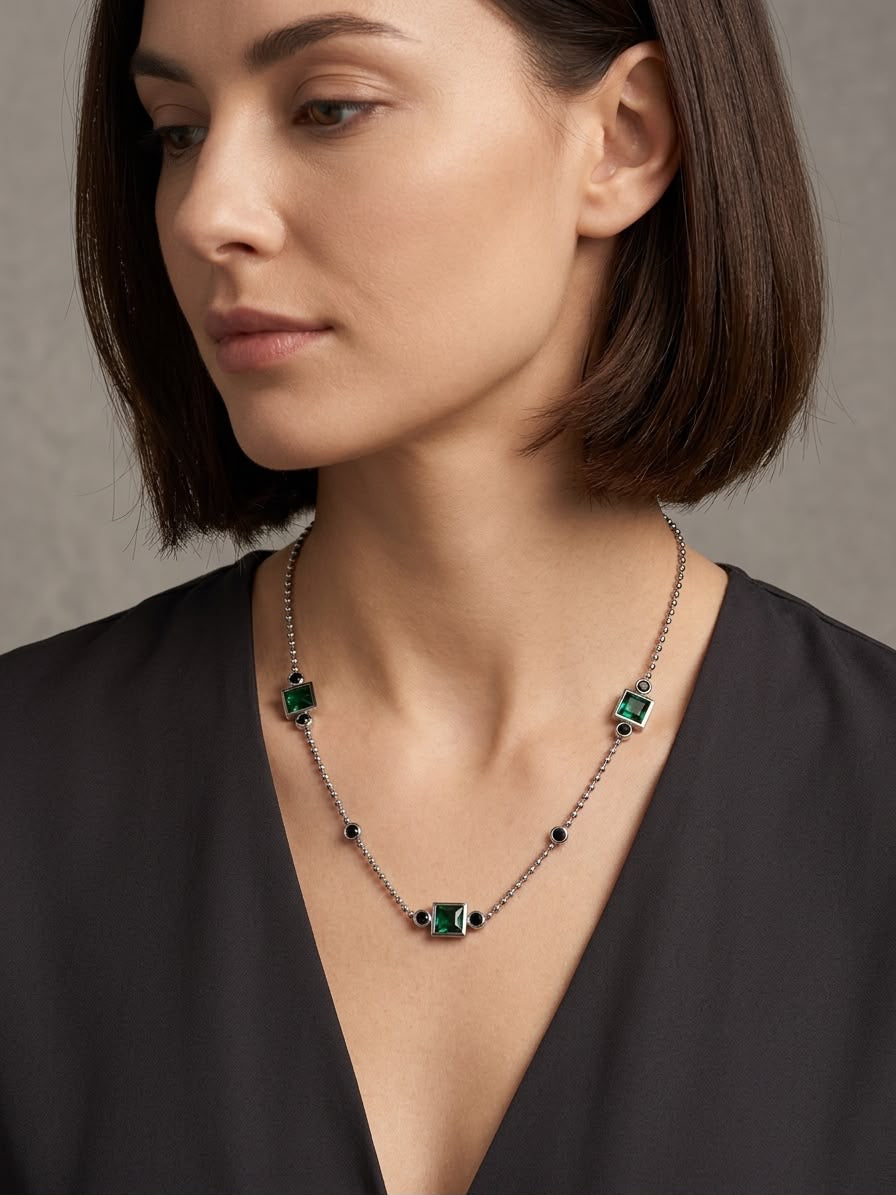 Chunky stoned Necklace