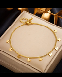 Butterfly anklet