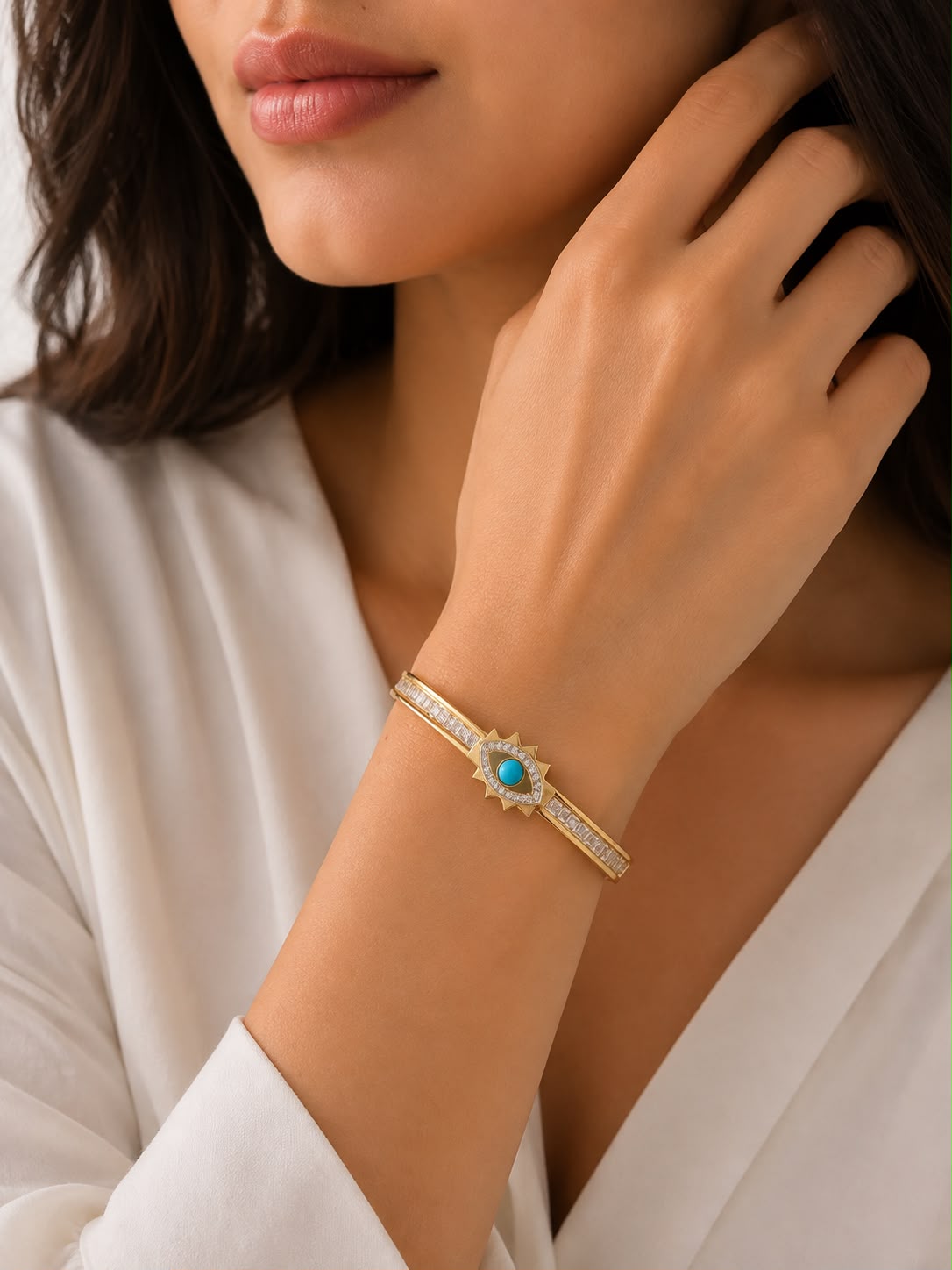 Evil eye handcuff