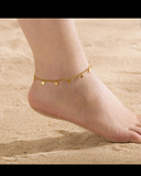 Butterfly anklet
