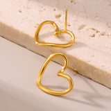 Heart stud