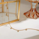 Zircon one stone bracelet