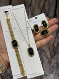 Display watch handcuff earring ring necklace and bracelet