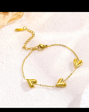 Heart anklet