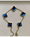 Different color clover bracelet