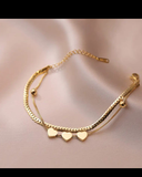 New trending heart  bracelet