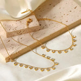 stone Bracelet and necklace