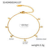 Zircon one stone bracelet