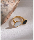Acrylic sheel  adjustable ring