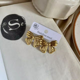 New bow earring