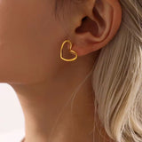 Heart stud