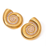 Seashell earring
