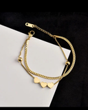 New trending heart  bracelet