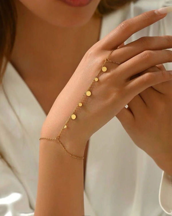 Coin Charm Hand Chain