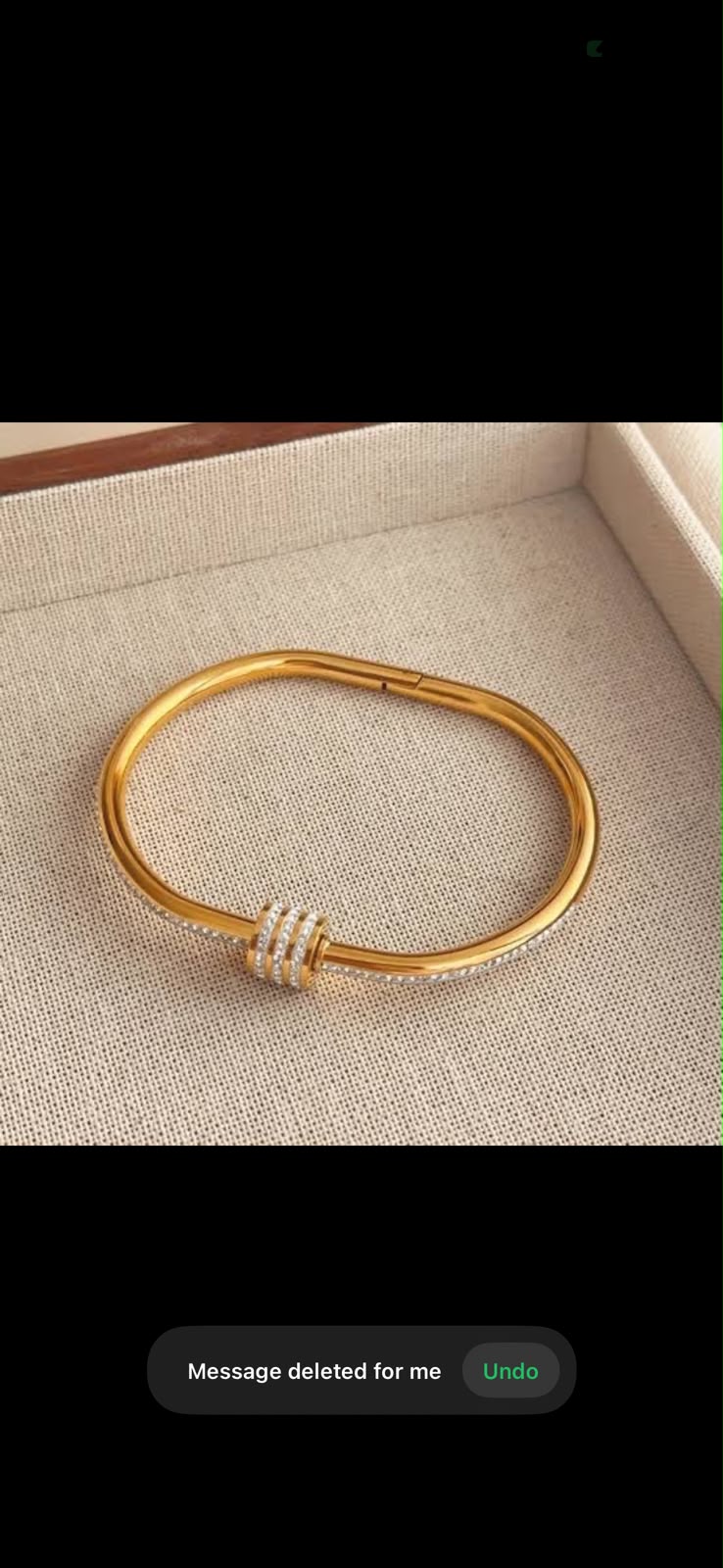 Zircon stone Cuff